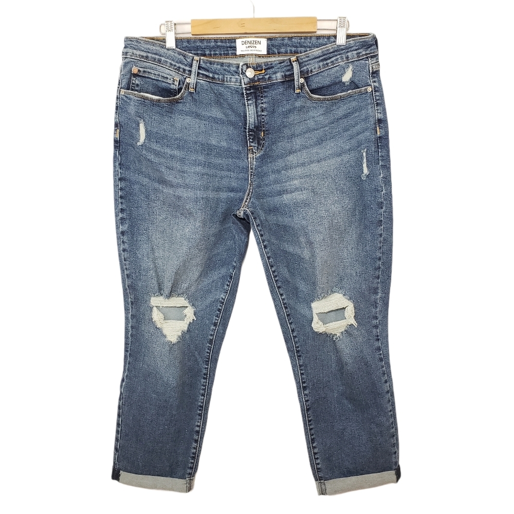 Levi's Denizen Distressed Boyfriend Jeans 18/ 34